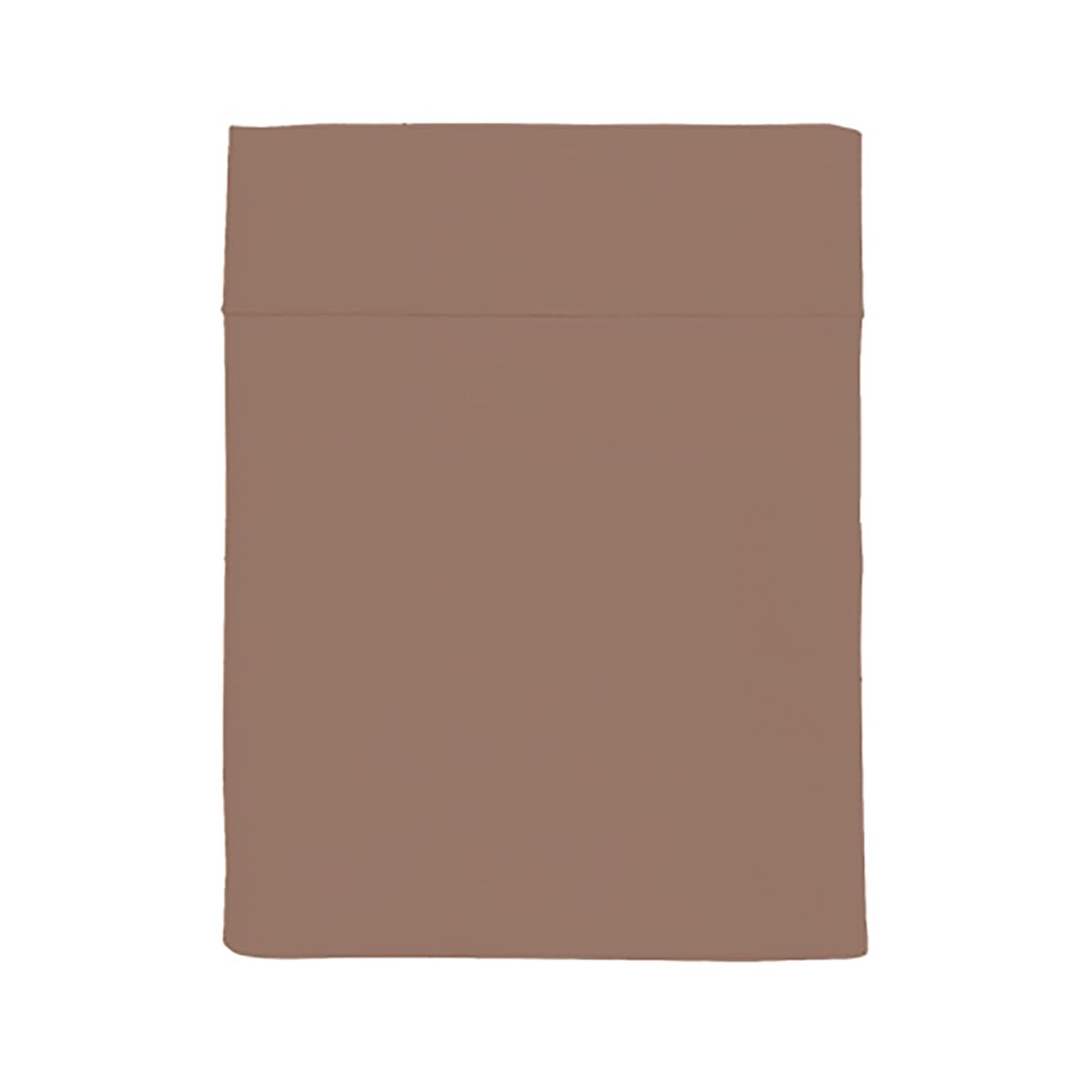 Plain Dyed Washed Cotton Percale Flat Sheet, Delicate, 270 x 300 cm, ESSIX
