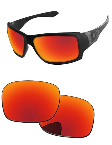 Image of Replacement Lenses for Oakley Big Taco OO9173 62mm Sunglass - Precision Fit, UV Block & Impact Resistant