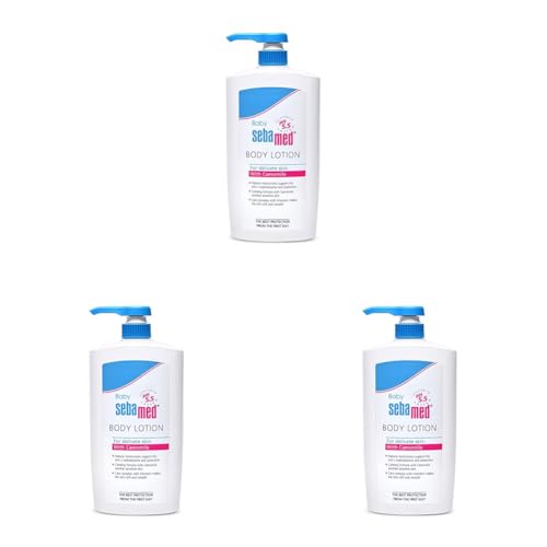 Image of Sebamed Baby Body Lotion|pH 5.5|Vegan|750 ml (Pack of 3)