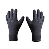 TOGEVAL Neopren Taucherhandschuhe XL rutschfest Schnorcheln Schwimmen Handschuhe für Herren mit...