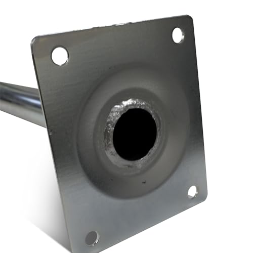 DOJA Barcelona | Soporte Antena Pared | Pack 1 | Mastil Antena en L | Ø 38mm | 50 X 24cm | Soporte TV en Acero | Accesorios Parabolica - imagen 4