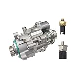 Yezoauto High Pressure Fuel Pump w/Fuel Pressure Sensor Compatible with BMW N54 N55 Engines 135i 335i 335xi 535i 535xi 640i 740i X3 X5 X6 Z4 1 Seires M Replacing 13517616170 13517585655