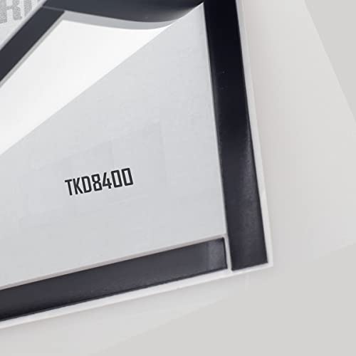 TUKA-i-AKUT 5st. A1 Info-Rahmen Selbstklebend mit Magnetverschluss, Einstecktasche Infotasche Blatthalter, Schnelles Wechseln von Aushängen, Aufklappbarer Magnetrahmen Farbe Schwarz, TKD8400-A1-5x