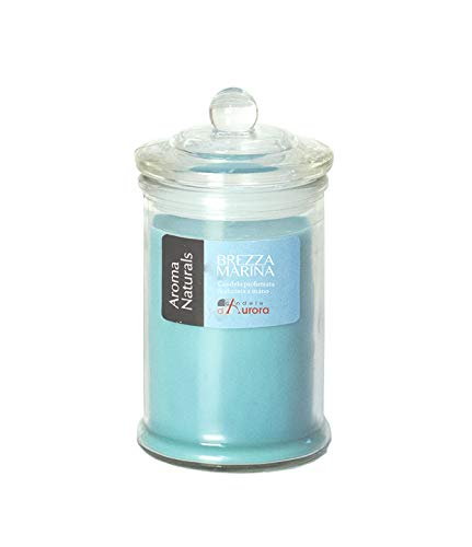 Candele D’Aurora Dafne - Bougie parfumée en Pot, Cire, Bleu, 6,1 x 6,1 x 11,7 cm Cover