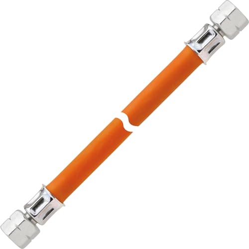 GOK Gasschlauch 150 cm Campingschlauch Gasschlauch 2 x 1/4 Zoll Linksgewinde bis -30°C Propan