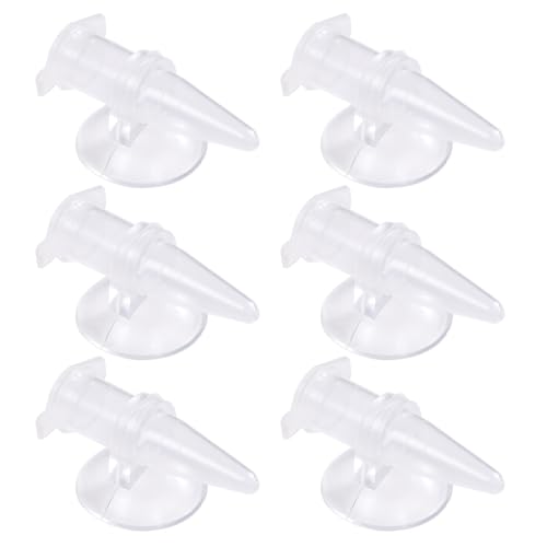 Pack of 6 Fish and Shrimp Feeders for Fishtanks Installation Observation Feeding Cups for Fishtanks