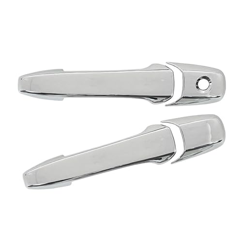 Garniture poignée porte extérieure Ford Mustang 2004-2014 paire de coques ABS argent