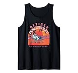 Regionalverwalter im Ruhestand Lustiger Vintage-Ruhestand Tank Top
