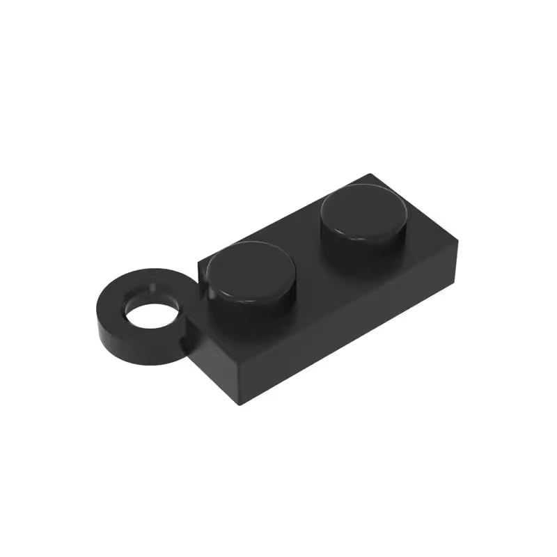 Gobricks 2429 Hinge Hinge Plate 1x4 Swivel Base 50 Pieces GDS-807 Compatible with Lego Building Blocks Color:Black โ image 1