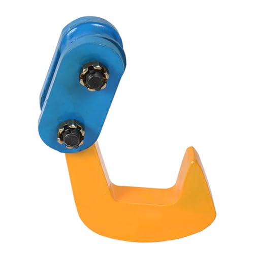 DSeenLeap Vertikale Plattenklemme, Hochleistungs-Plattenklemme zum Heben und Transportieren, vertikal hängende Stahlplattenklemme, vertikale Plattenklemme (2 t)