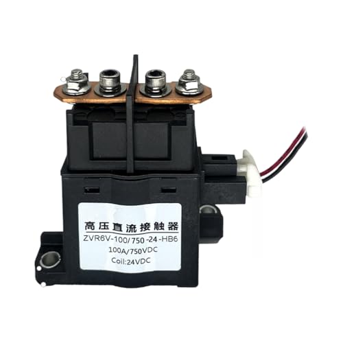 Contacteur 24V 100A anti arc électrique pour protection batterie 750V et circuits 12V