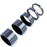 SHITOARIAR Fahrrad Headset Spacer 1 1/8 Zoll Fahrrad Vorbau Headset Spacer Kit Fahrrad Gabel Steuersatz Abstandshalter 3 mm/5 mm/10 mm/15 mm/20 mm