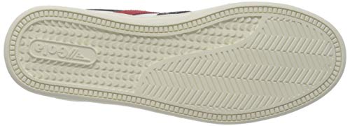 Gola Equipe, Sneaker Uomo, Bianco (White/Navy/Red