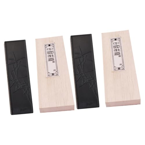 Bandes encre traditionnelle chinoise et blocs artistiques ornés de motifs fins