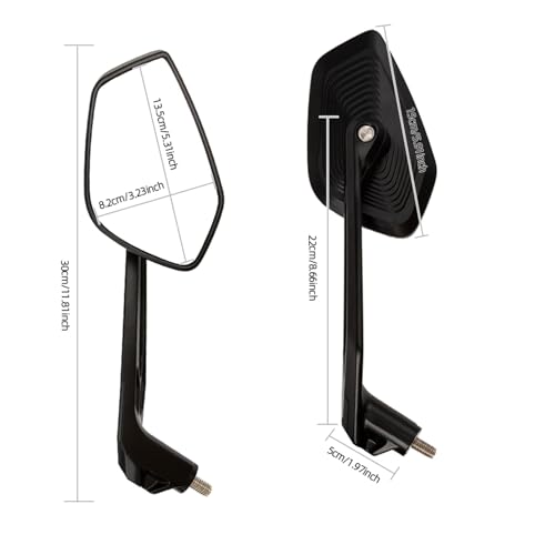 Espejos retrovisores de manillar para Suzuki GSXS 1000 y motocicletas 690 790 3