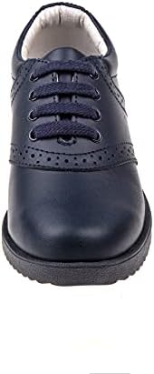 Academie Gear Honor Roll Womens Full Leather Uniform School Casual Work Shoes, Navy (7 Medium Adult) | Image 4