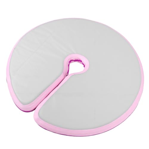 Estera de baile en barra inflable colchoneta redonda de 120 cm acolchada para fitness en casa