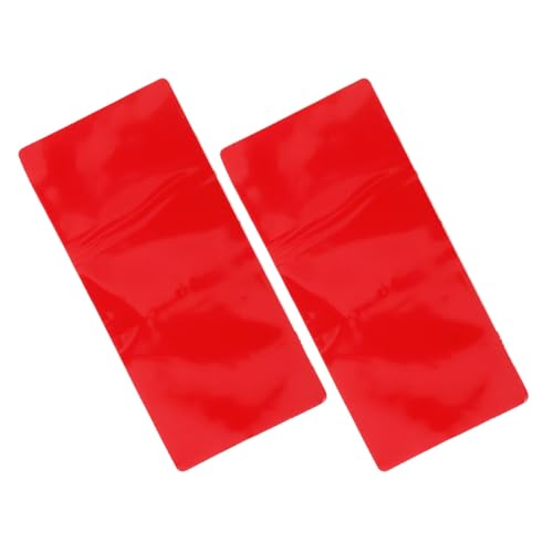 MAGICLULU Película Adhesiva para Limpiaparabrisas de Coche 2piezas Roja, y Fácil de Instalar, Sensor de Lluvia para Parabrisas Compatible Todos los Vehículos