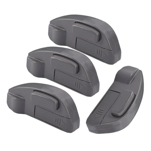 AMIUHOUN 4 Luces para aspiradora, Pelo de Animal Oculto, Pelo de y Perro, indicador de Polvo, lámpara LED, batería, Piezas universales para aspiradora