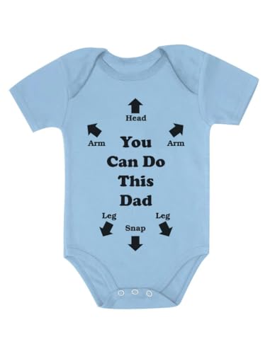 Image of Tstars Funny Baby Clothes New Dad Gifts You Can Do This Infant Girl Boy Bodysuit