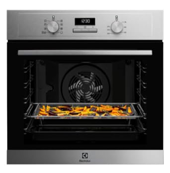 Electrolux EOM3H04X 500 Serie Einbau-Backofen Multifunktion mit AirFry, Umluft, 72L, Edelstahl