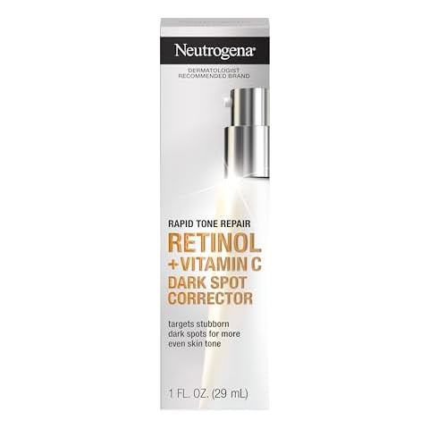 Neutrogena Rapid Tone Repair Retinol + Vitamin C Dark Spot Corrector Face Serum Cover