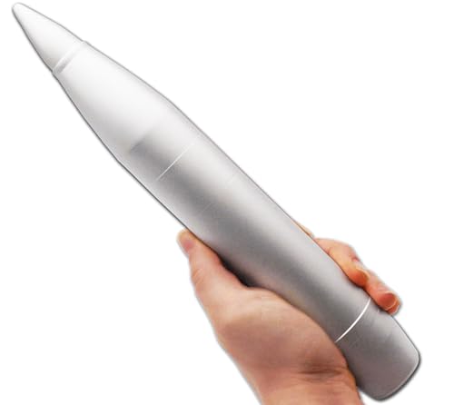 CoinFolio Silver Bullet - Howitzer Artillery Shell (100 oz) - .999 Pure Silver by Mint State Gold