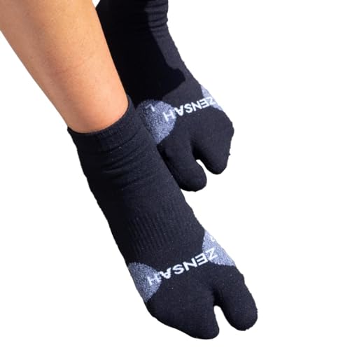 Zensah Compression Bunion Sport Socks - Bunion Relief Corrector Socks with Big Toe Separator2