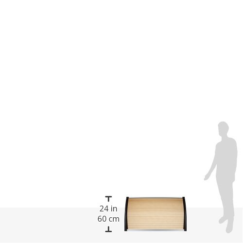 Blinky 96899-05 Vordach ABS bronziert, Waben, 60 x 100 cm, seitliche Halterungen aus schwarzem ABS