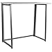 Organize It All Foldable Desk | No Tools Required | Scratch Resistant | Grey Iron Base | Sleek White Top Design | Dimensions 31.5