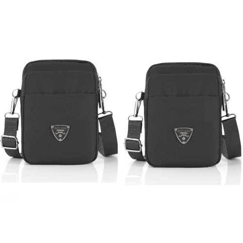 Image of J I Women's Small Cross-Body Phone Bag Stylish Mobile Cell Phone Holder Pocket Purse Wallet Sling Bag Mini Shoulder Bags