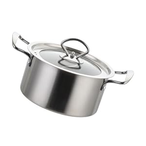 Holidyoyo 18FN54 Edelstahl Simmertopf Set