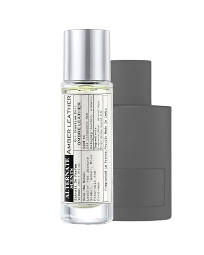 Image of Alternate Scents AMBER LEATHER 40ml Long Lasting Perfume For Men |Strong& long Lasting with 30% Oil Concentration|Bold, Spicy-Leather| Fragrance From France | Made In India|