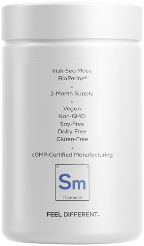 Codeage Wildcrafted Sea Moss + Bladderwrack & Burdock Capsules (120 ct) — view 9