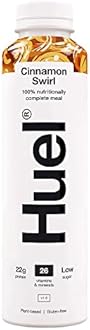 Huel Ready to Drink Nutritionally Complete Meal Cinnamon Swirl Flavour Plant-Based Gluten-Free (6 x 500ml)