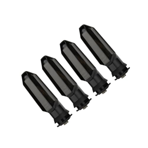 Clignotants moto LED pour CBR600RR MSX125 GROM et CRF250L indicateurs gauche droite noir 4pcs