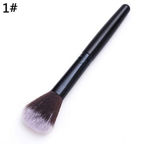 Preisvergleich Produktbild sdfghzsedfgsdfg Kurze Stangen Make-up Pinsel Komfortable Puderbürste Holzgriffbürsten Tragbares Beauty Tool Make-up Zubehör