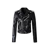 Riverdale Jacken Anwendung Sszene: Street Autumn Fashion Style, lässige PU-Leder Tops Jacke Damen bekleidung. Diese Jacket ist perfekt für Damen ,Mädchen, and den täglichen Gebrauch, Partys, Strände, Urlaub, macht Sie charmant und cool, angenehm zu tragen.