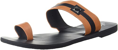 Image of WalkTrendy Men's Wtmf82 tan Flats