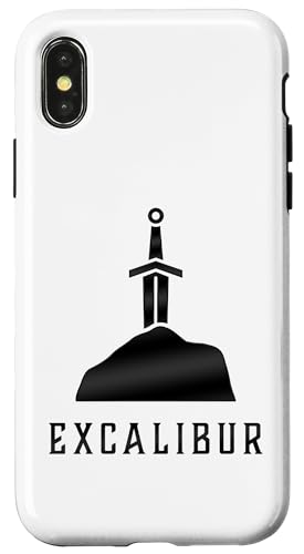 �G�N�X�J���o�[ �A�[�T�[���̐΂̒��̓`���̌� �X�}�z�P�[�X iPhone X/XS �p