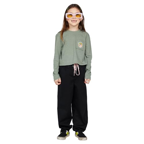 Image of Volcom Girls' Pocket Dial Long Sleeve Tee