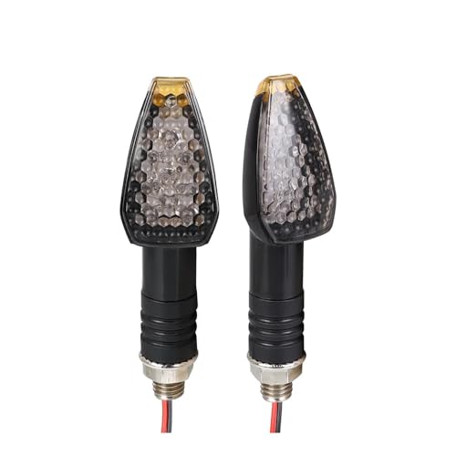 Clignotants LED universels moto momt lot de 4 feux de signalisation noir