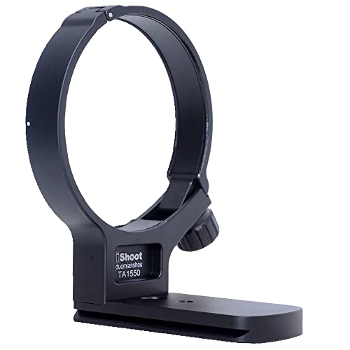 Metal Tripod Mount Ring Lens Collar Compatible with Tamron 150-500mm f/5-6.7 Di III VC VXD A057, Lens Support Holder Bracket Bottom is Arca-Swiss Fit Quick Release Plate Dovetail Groove