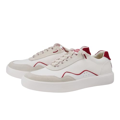 Hudson Canvas - White/Red4