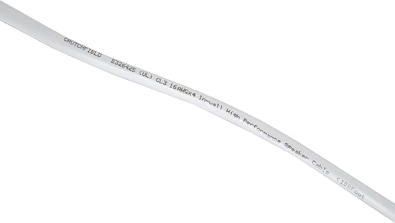 Crutchfield 16 Gauge in-Wall 4 Conductor Wire, 100 Foot Roll