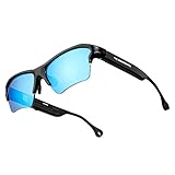 KastKing FishIQ Smart Fishing Sunglasses - Sports Audio Sunglasses with Polarized Lenses & Bluetooth Connectivity, Compatible iReel One