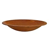 ✅ 𝐆𝐑Ö𝐒𝐒𝐄 Die Ø 50 cm, 10 cm tiefe Gartendeko Vintage Blumenschale hat einen 2 cm breiten Rand und wird ohne Standkugeln gefertigt. Am Boden ist ein Loch zum Ablaufen des Wassers