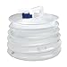 Contenedor de Agua Plegable, Contenedor de Agua Plegable con Grifo Jarra de Almacenamiento de Agua Portátil Portador de Tanque para Acampar Al Aire Libre Senderismo Escalada(10L)