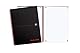Oxford 400047608 Spiralbuch Black n Red DIN A4 liniert mattes Hardcover 70 Blatt schwarz rot