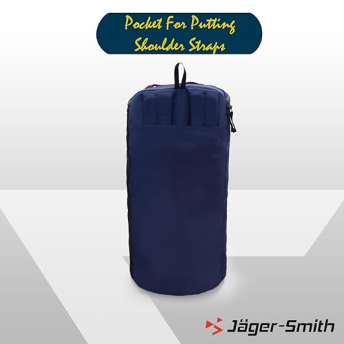 Image of Jager-Smith JSGB701(Black,Blue) Unisex Gym Bag /Duffle Bag with Yogamart Holder